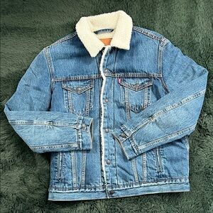 Men’s LEVI STRAUSS & CO Sherpa  Denim Jacket